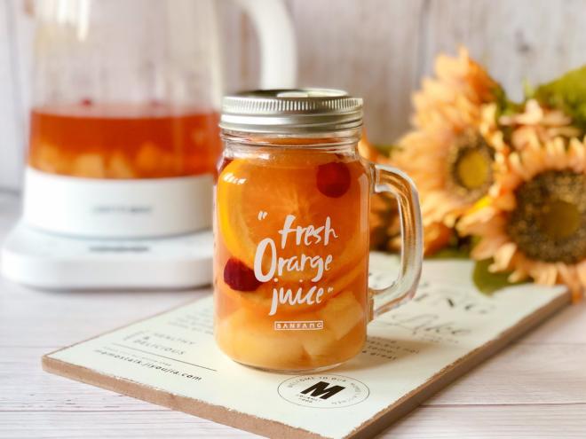 秋梨香橙花果茶