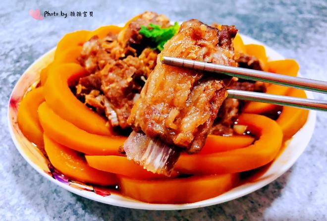 排骨蒸南瓜