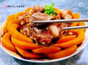 排骨入口香浓混搭南瓜入口即化的感觉这是让人回味无穷