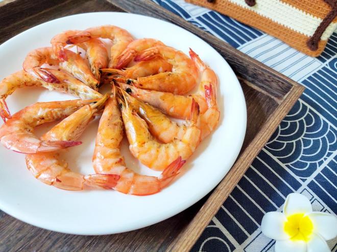 空气炸锅版椒盐虾