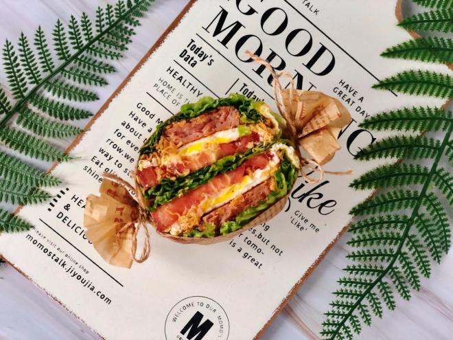 关晓彤版蔬菜三明治