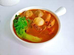 麻辣鲜香的小火锅就做好了。