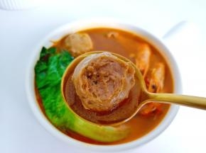 牛肉丸有嚼劲弹牙。