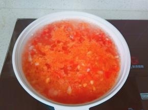 加适量的开水。