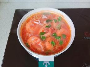 撒点香菜段就可以出锅！