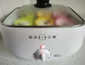 盖上锅盖，蒸20分钟，