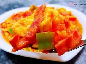 美味入口香浓四溢培根独有的味道是我的最爱