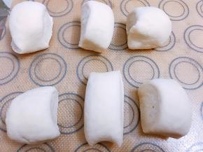 不用醒发直接分割成6份