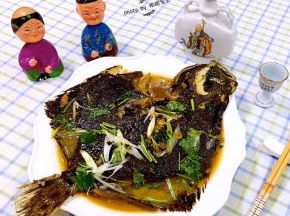 红烧多宝鱼也是宴客的必备拿手大菜