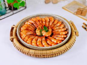 超级鲜美呢酱爆基围虾。