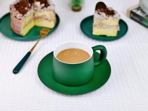 刚买的咖啡杯，好喜欢。