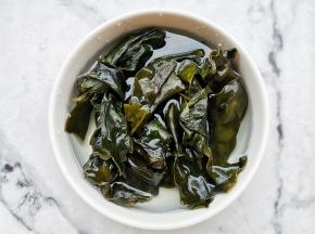 海带温水泡发，