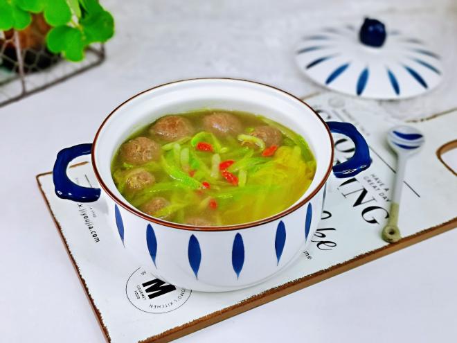 牛肉丸萝卜丝汤