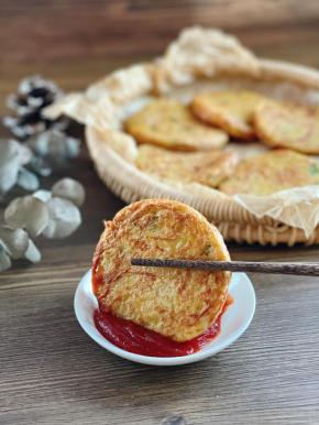 蘸番茄酱特别好吃哦！