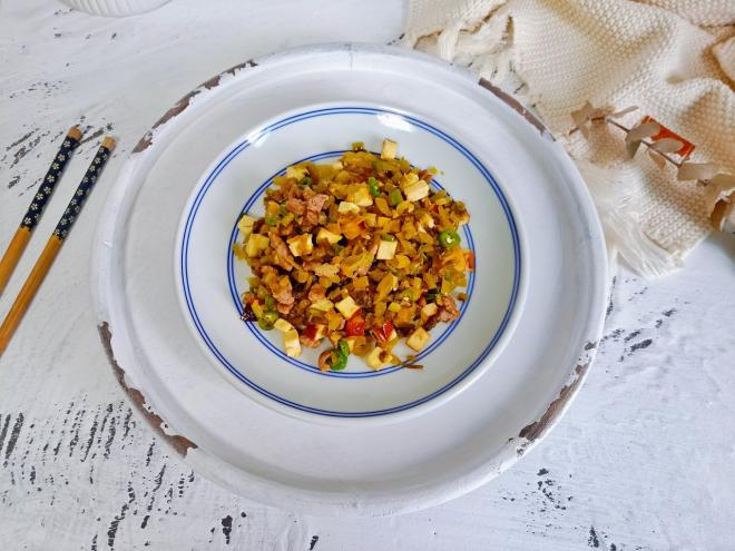 牛肉香干炒雪菜