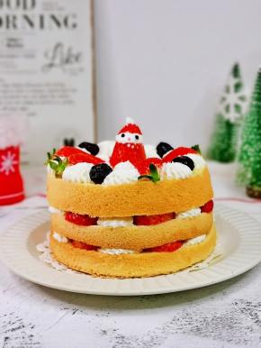 马上圣诞节啦！生活需要仪式感，圣诞蛋糕做起来。