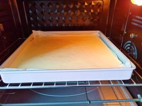 烤箱140度提前预热，烤盘放中层上下火140度烤35分钟，烤制期间看上色情况增减烤箱温度。