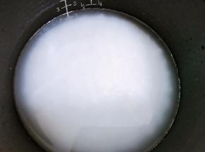 电饭锅里加入适量清水
