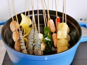 再加入除西兰花外的食材。