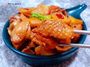 鸡腿入口香浓唇齿留香回味无穷