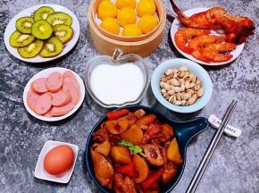 每天为家人做营养健康的每一餐是我最开心的事情