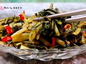 雪里蕻入口鲜嫩脆爽好吃到爆