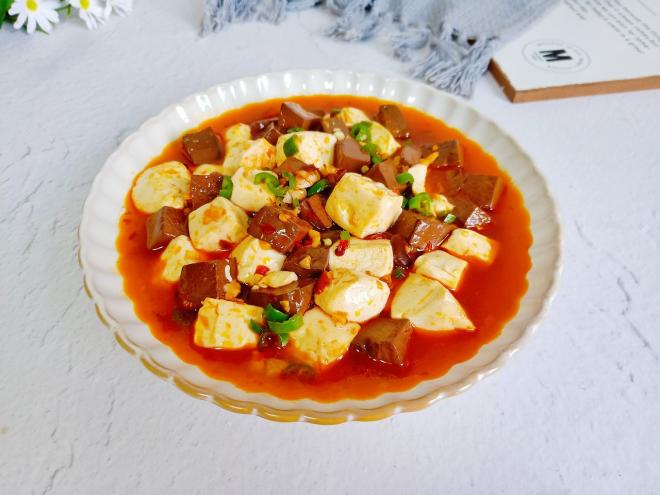 香辣豆腐鸭血