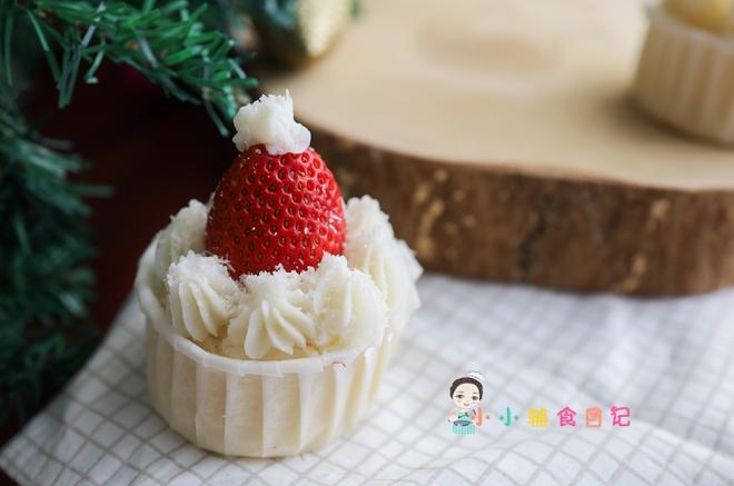 12个月以上辅食圣诞节米糕