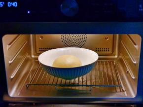 放入温暖湿润处发酵至原来的两倍大。