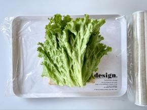 再盖上另外两片生菜叶。