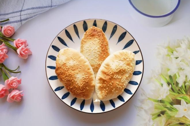 空心芝麻饼