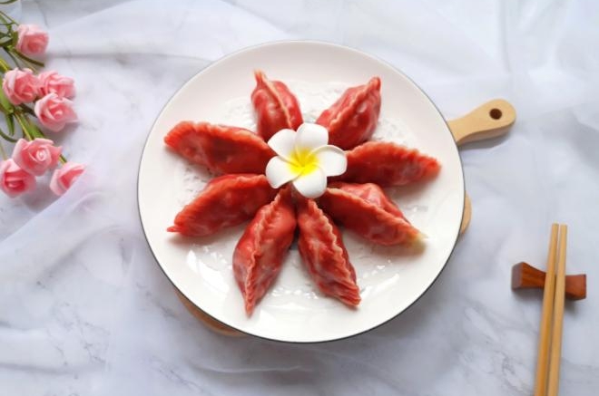荠菜大蒸饺