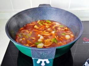 裹匀酱汁即可出锅！