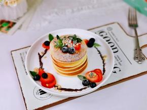 无油低糖松饼。