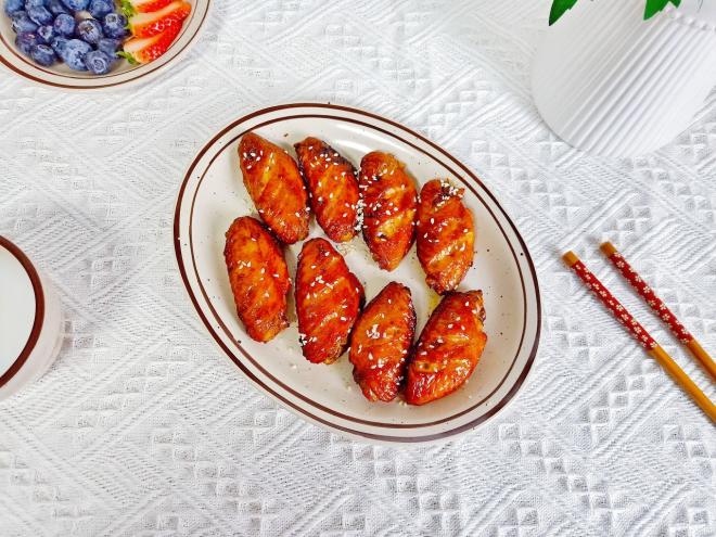 空气炸锅【蜂蜜鸡翅】