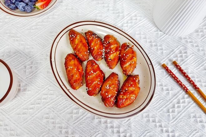 空气炸锅【蜂蜜鸡翅】