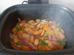 开大火翻炒均匀即可出锅。