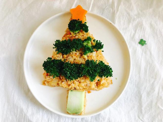 圣诞树米饭