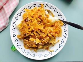 一盘盖浇饭好啦