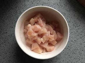 鸡胸肉也切丁