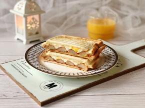 然后从中间切开即可。