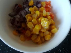 加入玉米粒