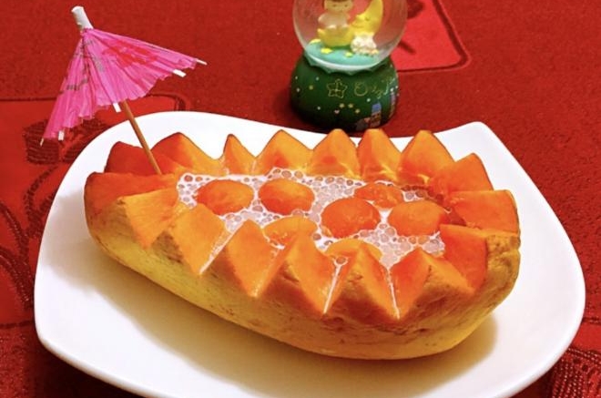 木瓜鲜奶西米露