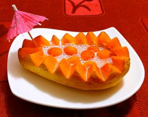 木瓜入口的清香混搭西米的Q弹口感一级棒