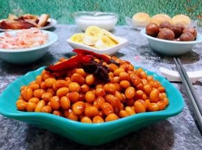 经典的酱香黄豆是每餐不可缺少的小菜哦