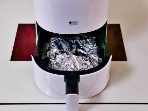 上面再包一张锡纸。