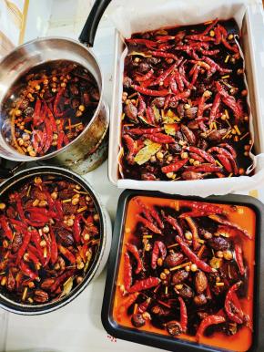 冷却后放冰箱冷藏三到四天！