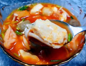 嫩嫩的豆腐入口即化混搭辣白菜独有的味道好吃到爆