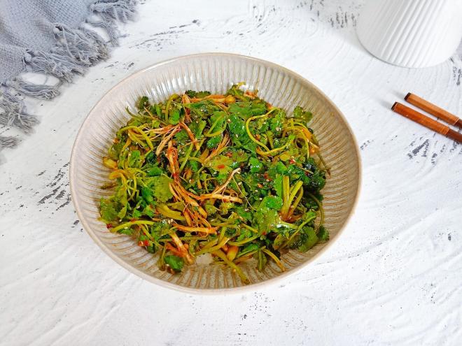 开胃下饭菜【凉拌香菜】