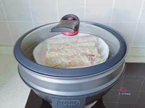 开火蒸至制十分钟左右。